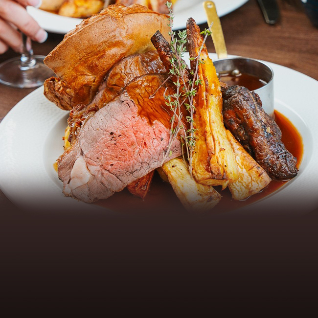 Sunday menu at The Swan