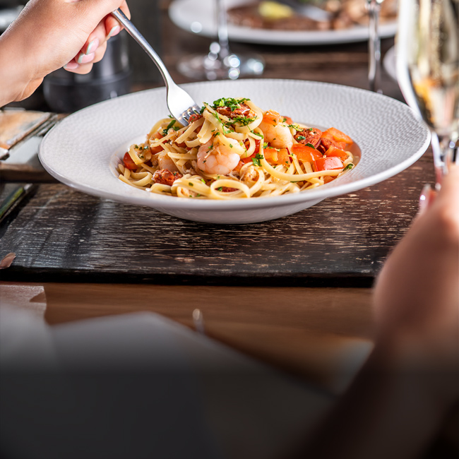 Dessert menu at The Swan